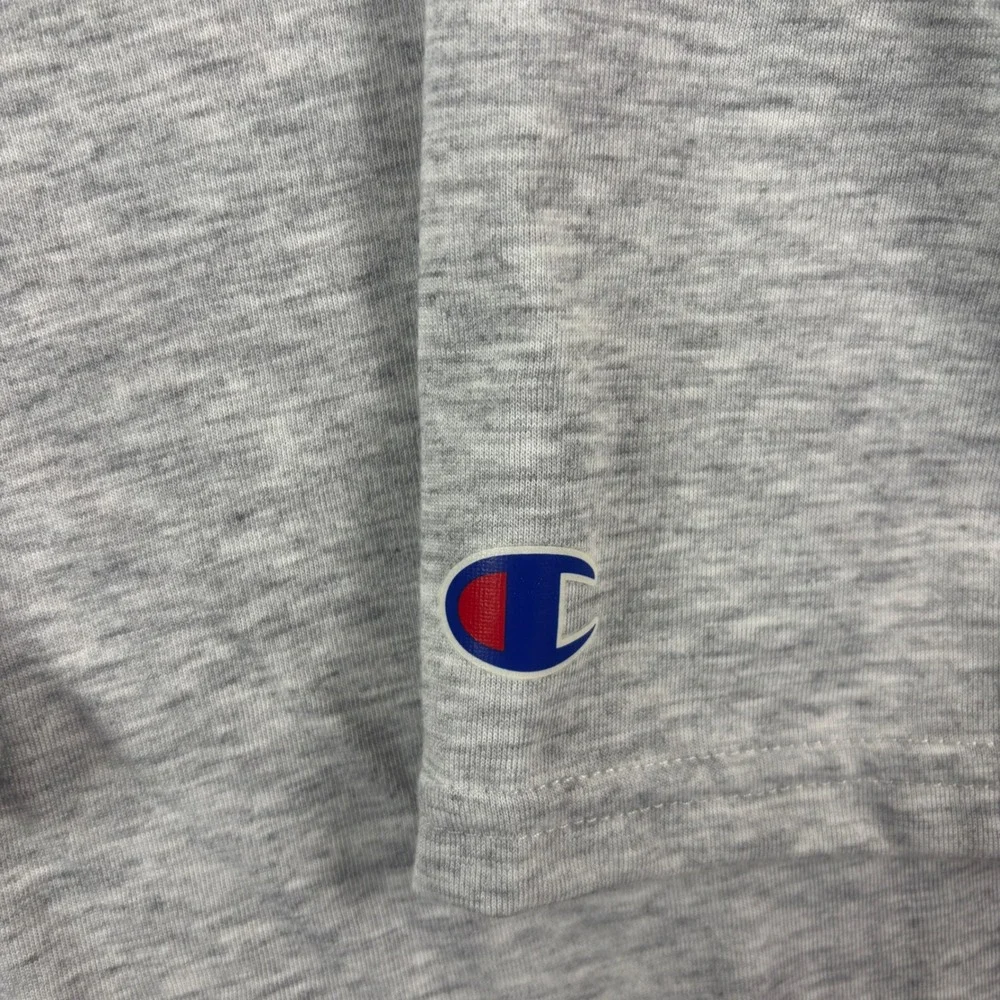 Champion‎ Turks & Caicos Quarter Zip Pullover Mens 2XL Gray Heather Long Sleeve
